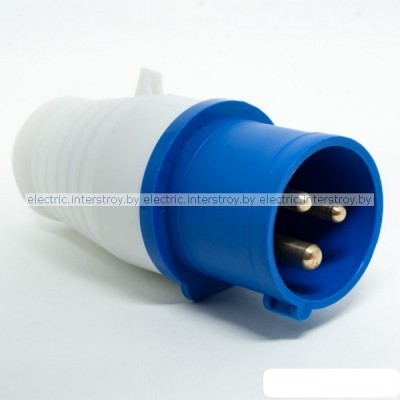 Вилка DT-013 2Р+РЕ 16А 220В IP44 Атрион
