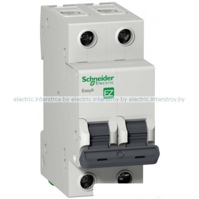Выключатель автоматический Easy 9 2P 16A (С) 4,5кА